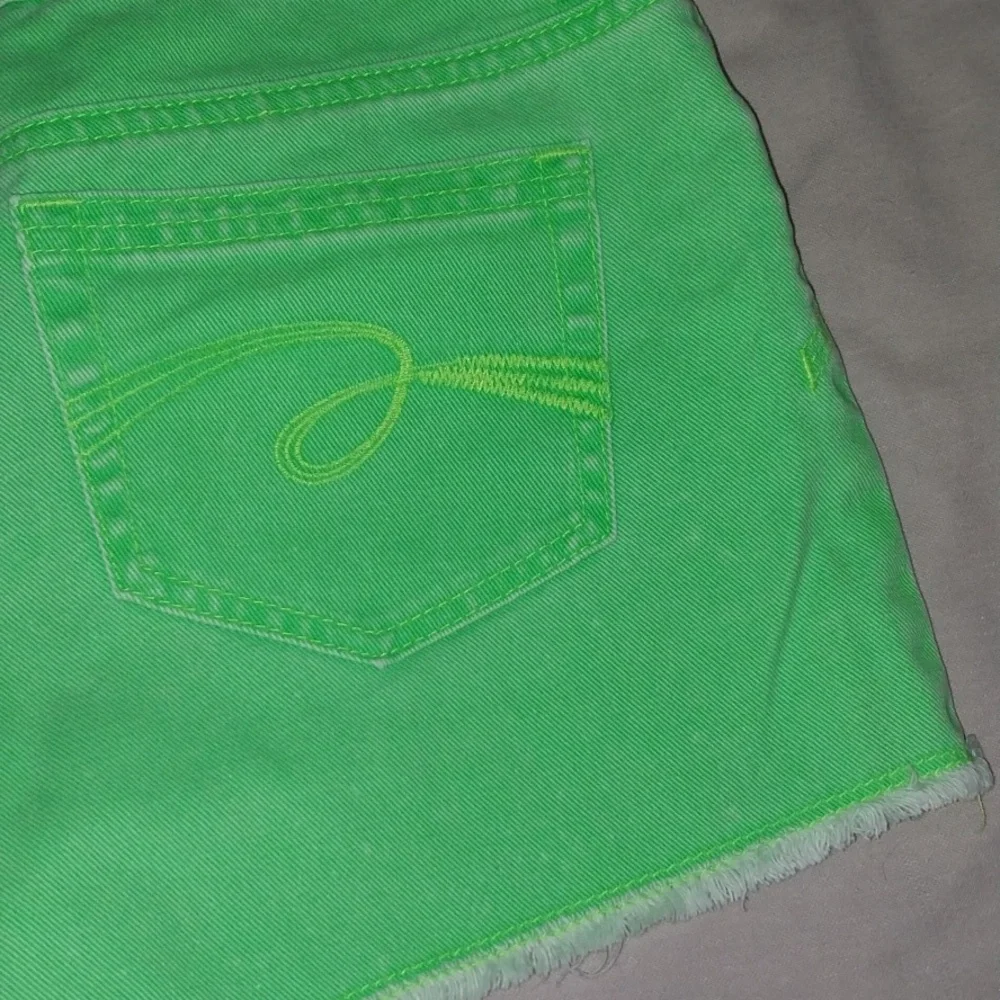 Justice neon girl shorts - 2 pairs (pink & green) Size 16